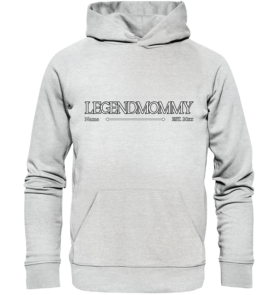 Legendmommy mit Name und Jahr personalisiertes Geschenk für Mutter, Mama - Premium Unisex Hoodie