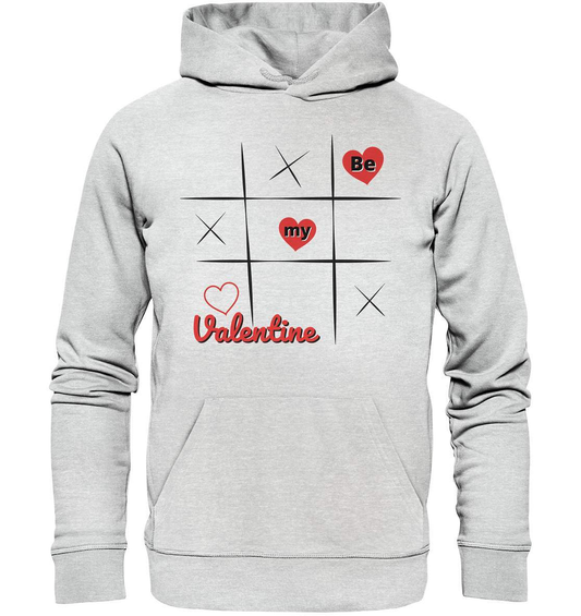 Valentinstag Be my Valentine Tic Tac Toe Perfekt für deinen Schatz - Premium Unisex Hoodie-14. Februar,be my valentine,große Liebe,herz,klassisches Spiel,liebe,tag der verliebten,tic tac toe,valentines day,Valentinstag,Valentinstag Frauen,Valentinstag für Männer,Valentinstag Geschenk,Valentinstag Ideen,verliebt